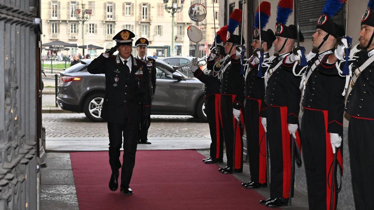 Il Comandante Generale Luongo in visita al Comando carabinieri Piemonte e Valle d&rsquo;Aosta