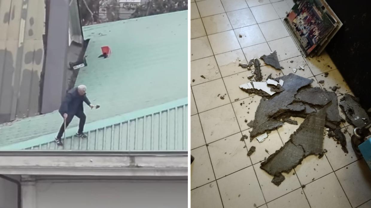 Dagli anziani sul tetto al crollo del controsoffitto. Il centro d'incontro non ha pace