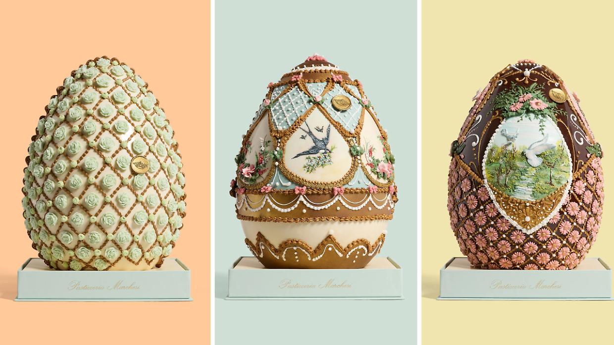 L&rsquo;uovo di Pasqua da 1.300 euro: l&rsquo;eleganza del cioccolato diventa un&rsquo;opera d&rsquo;arte