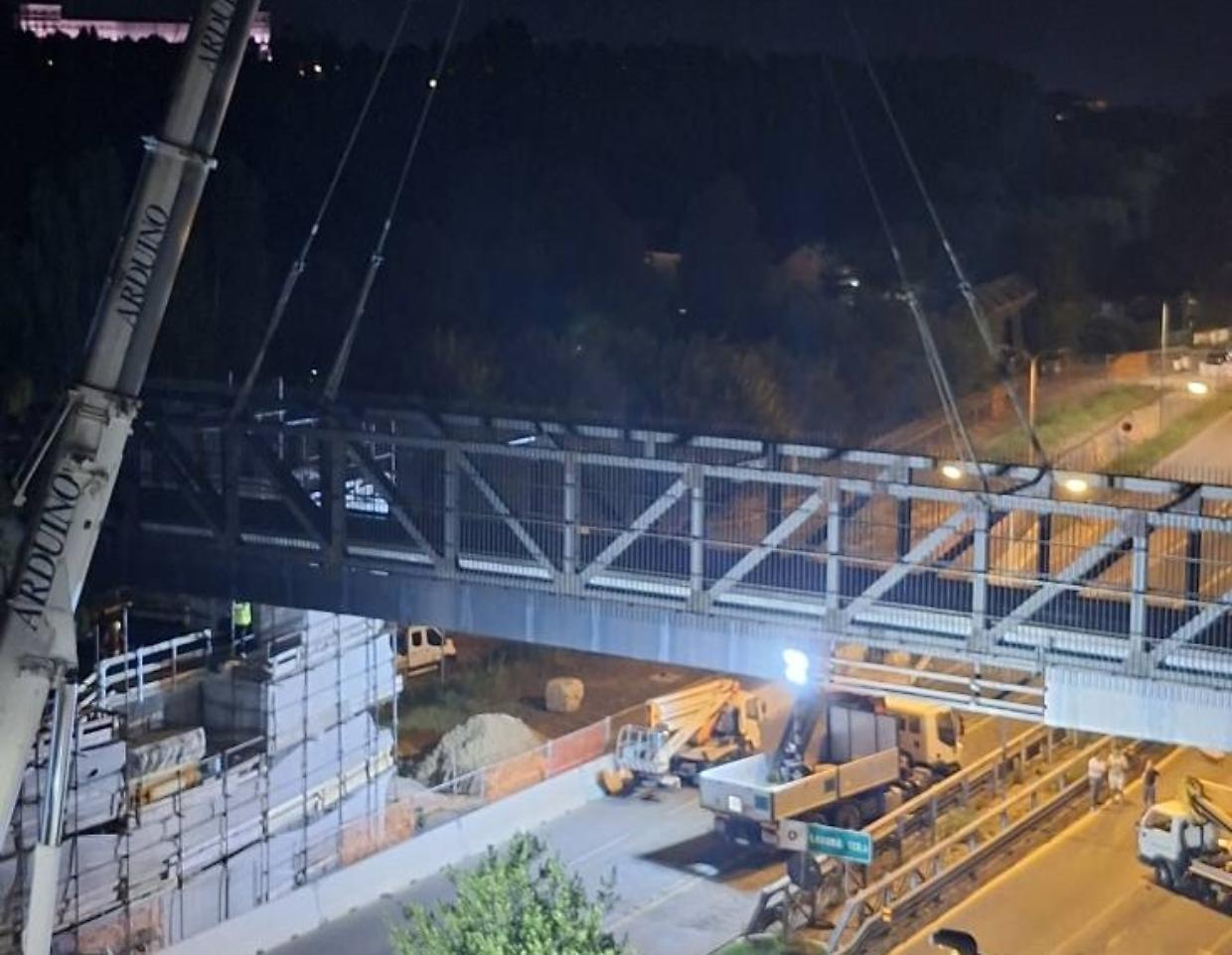 Moncalieri, si inaugura la nuova passerella di Corso Trieste