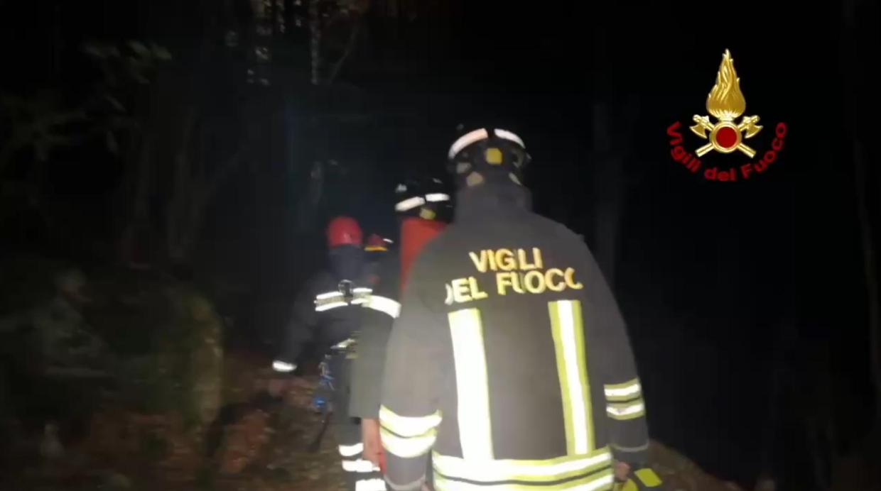 Paura al tramonto nei boschi di Masera: coppia di novantenni salvata