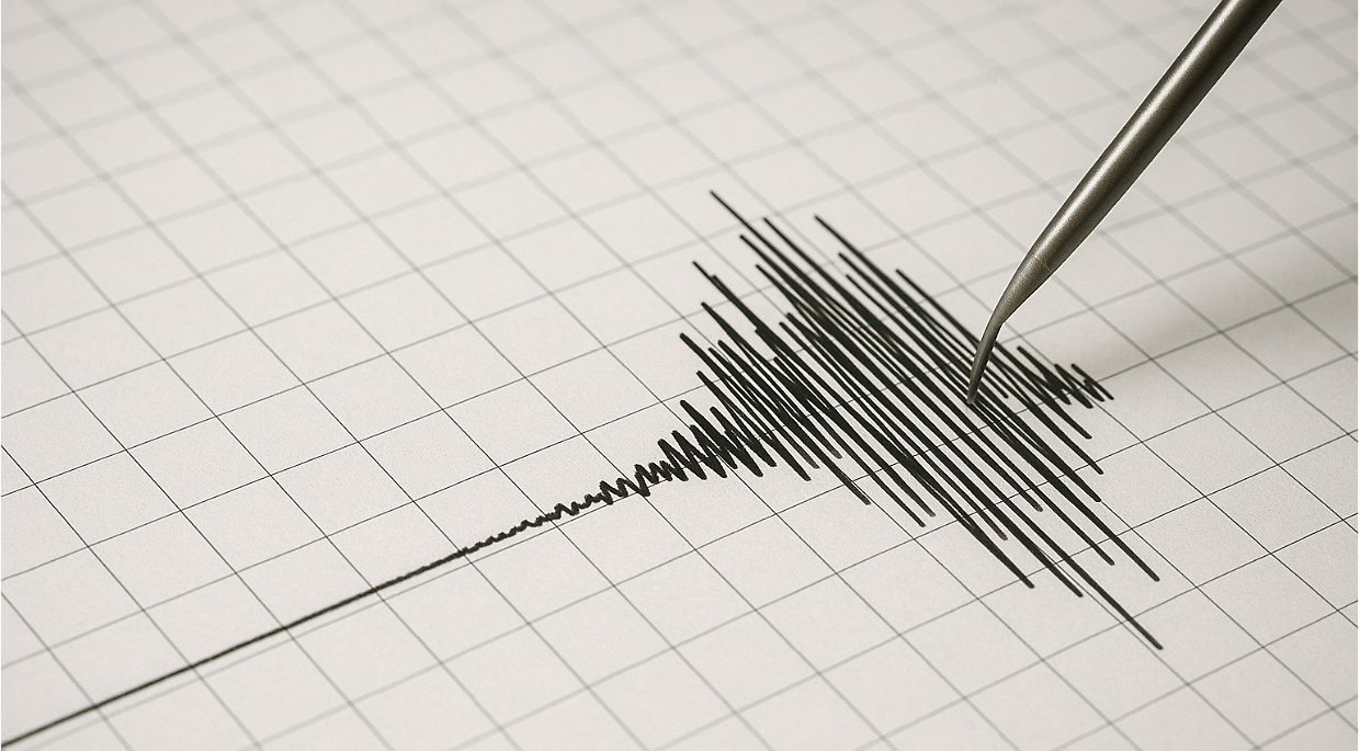 Scossa lieve a Coassolo Torinese: il sismografo la sente, i cittadini no