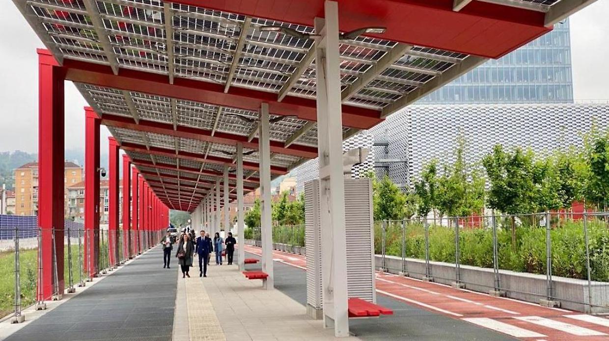Lingotto, intervento sulla promenade