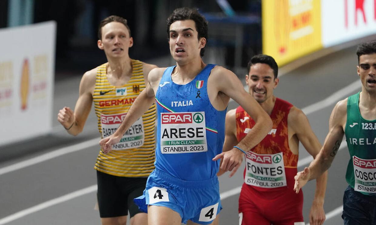 Pietro Arese unico torinese ai Mondiali indoor di Torun sui 1500 metri
