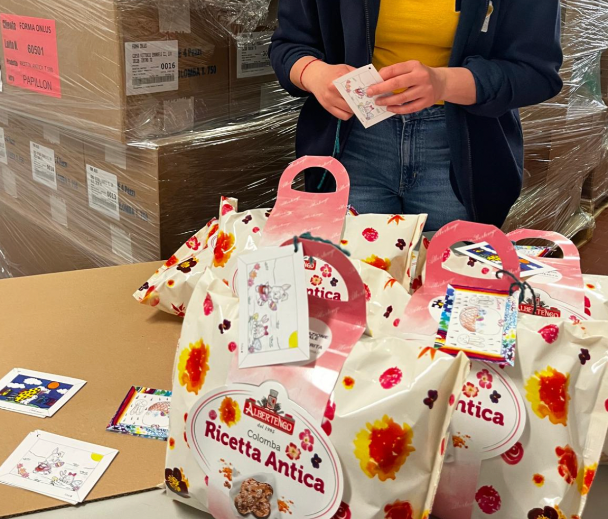 Pasqua solidale a Torino, tornano le colombe FORMA per i piccoli pazienti
