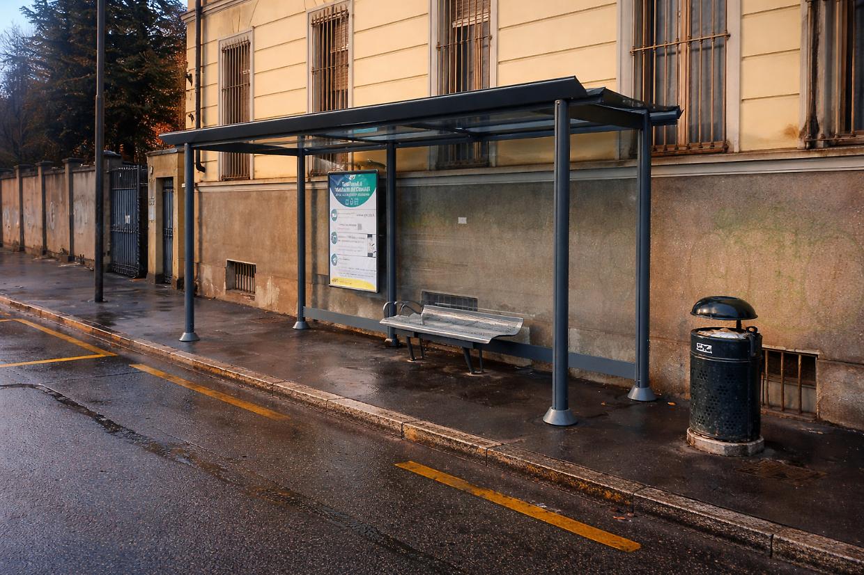 Fermata senza riparo, ora cambia tutto