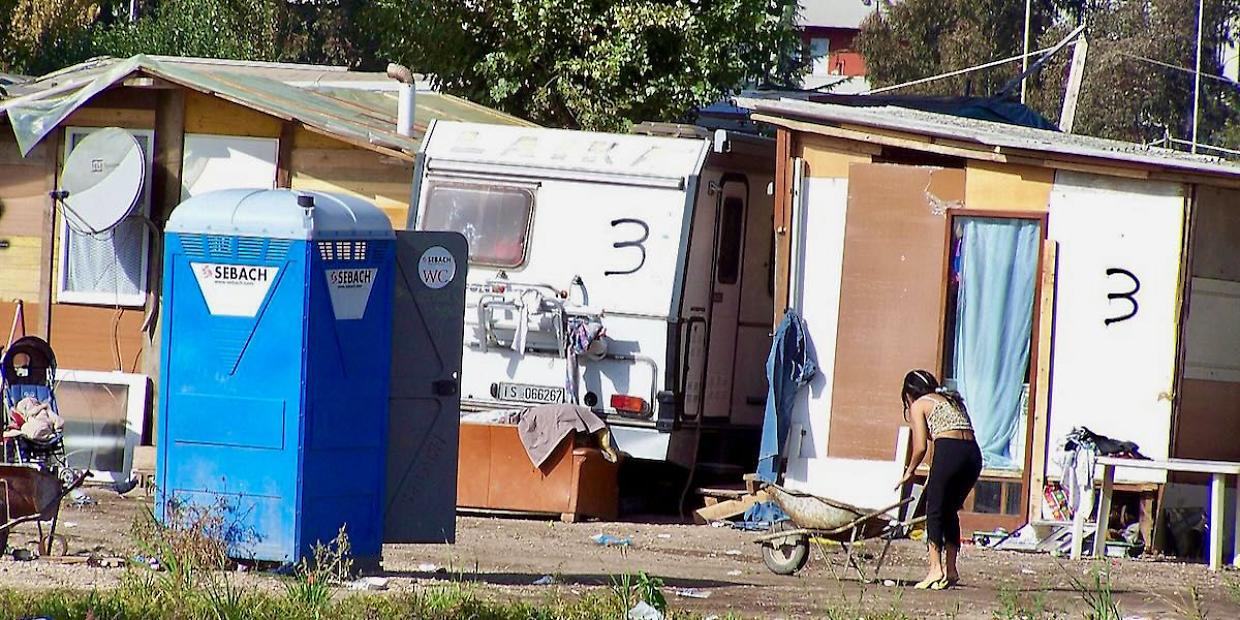 Carmagnola, sgomberato il campo nomadi di via Rio Tercero