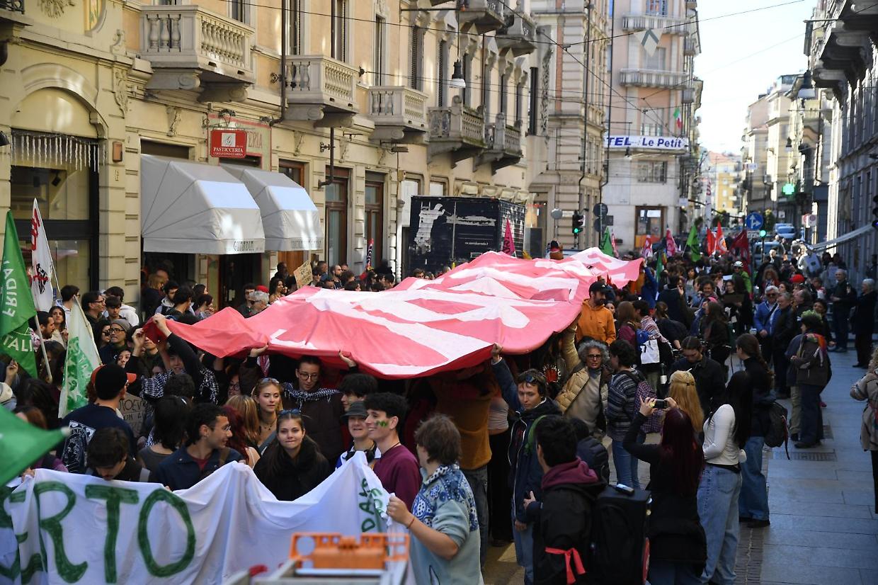 La marcia dei Fridays for Future 