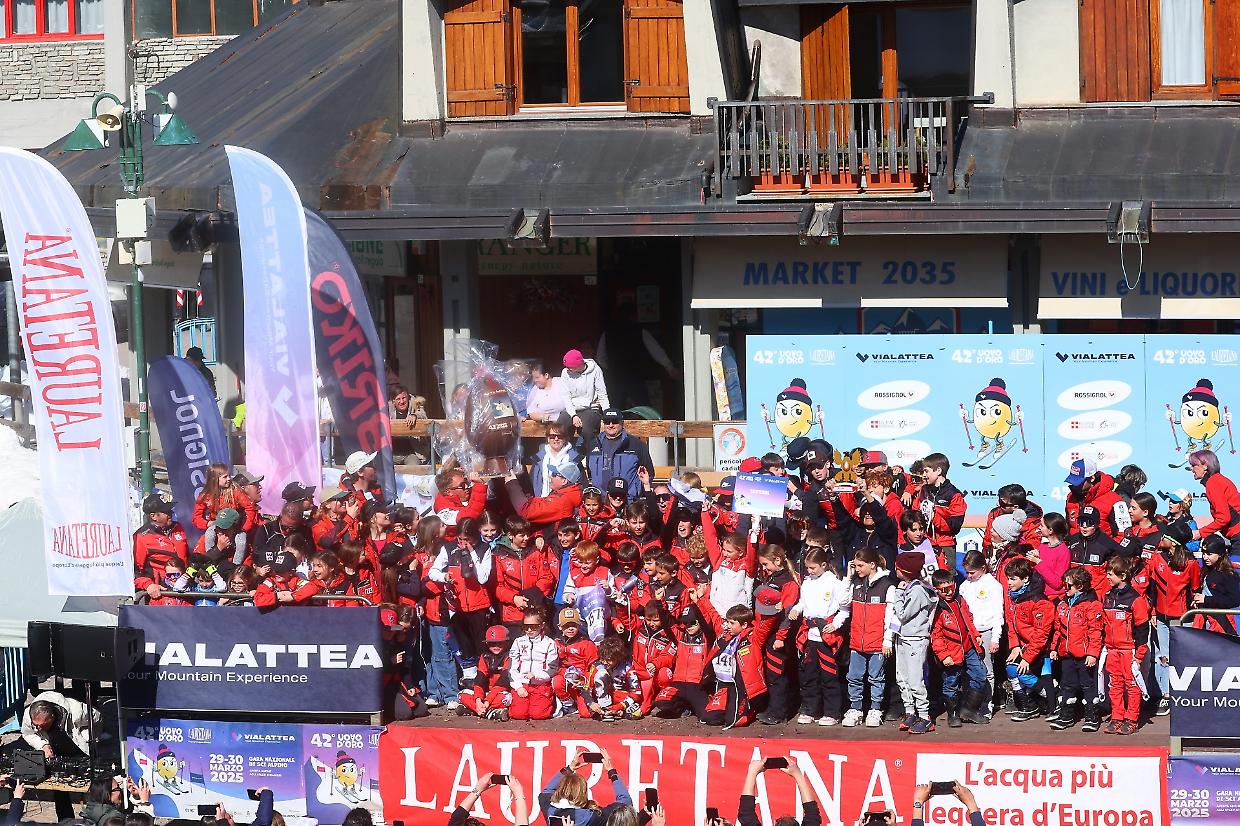 Uovo d'Oro 2025 allo Sci Club Sestriere