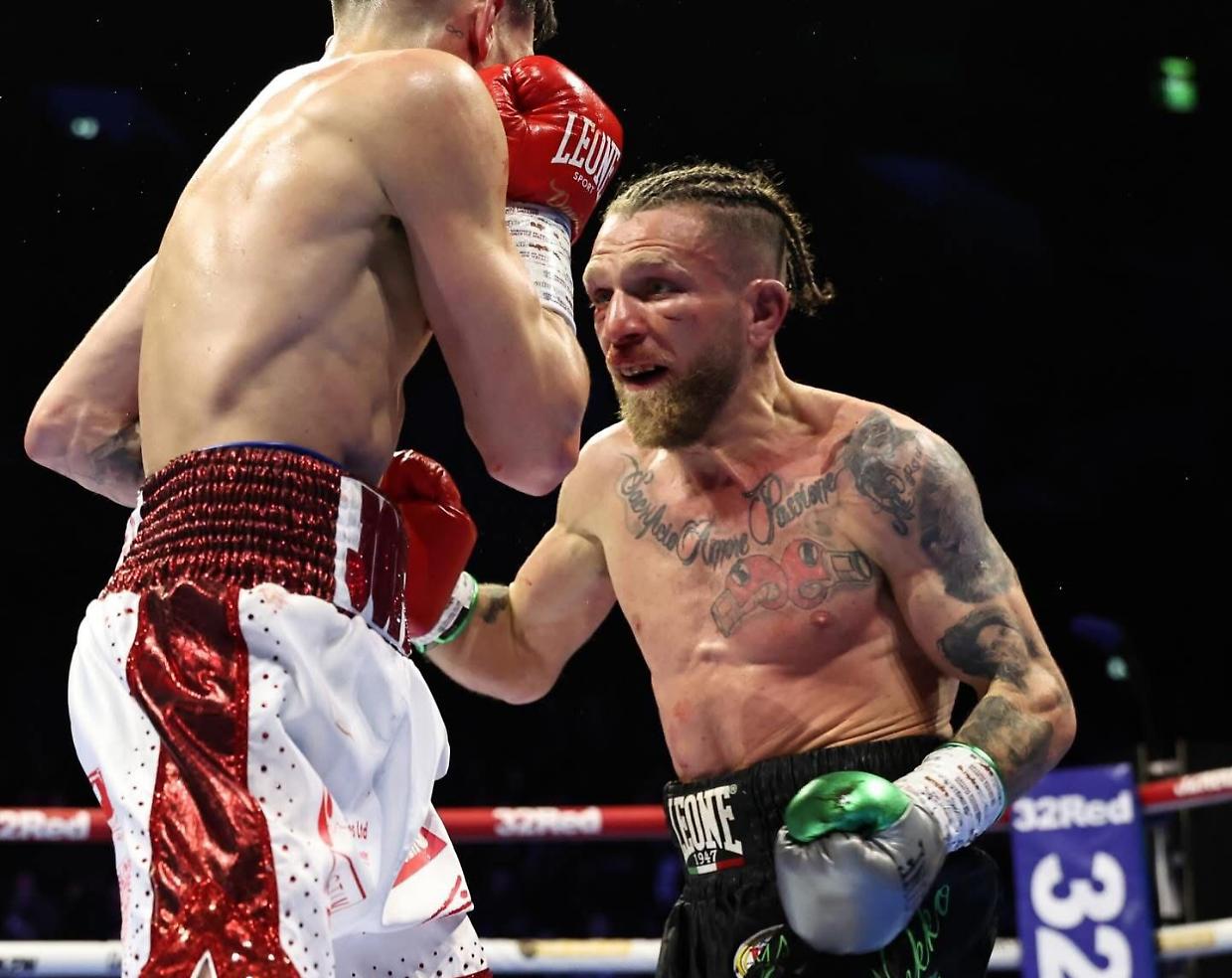 Francesco Grandelli battuto da Liam Davies, non va a buon fine l'assalto al titolo europei dei piuma