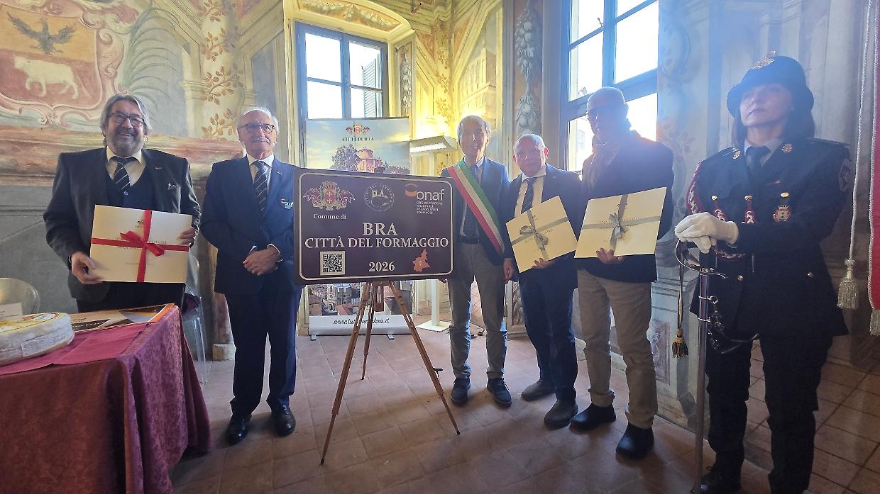 Bra proclamata ufficialmente "Citt&agrave; del Formaggio" dall'Onaf