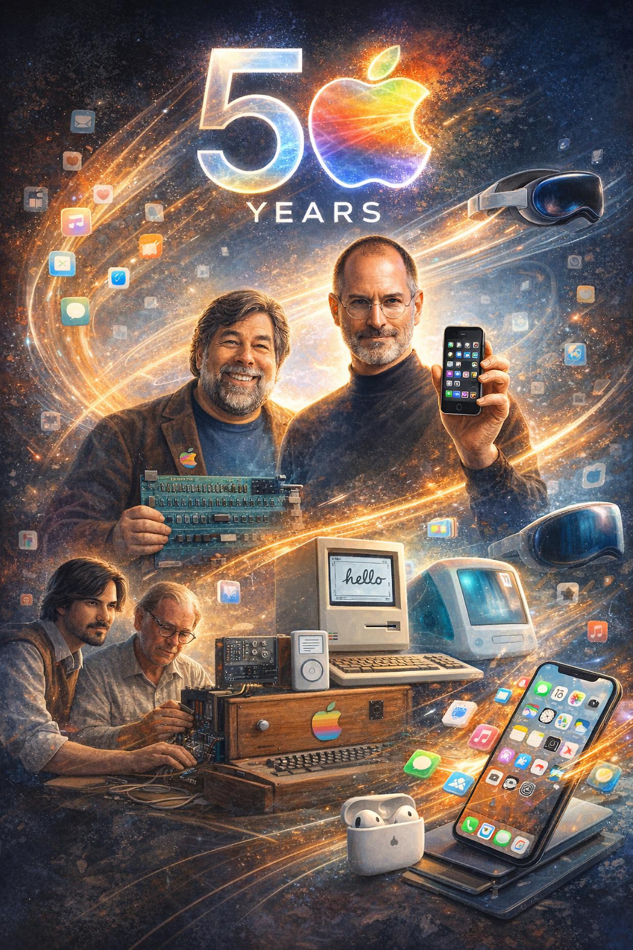 apple compie 50 anni: la rivoluzione che non smette di interrogarsi sul futuro
