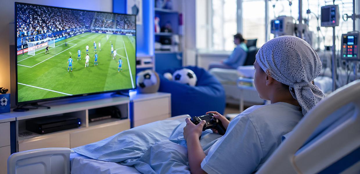 Negli ospedali arriva il calcio digitale