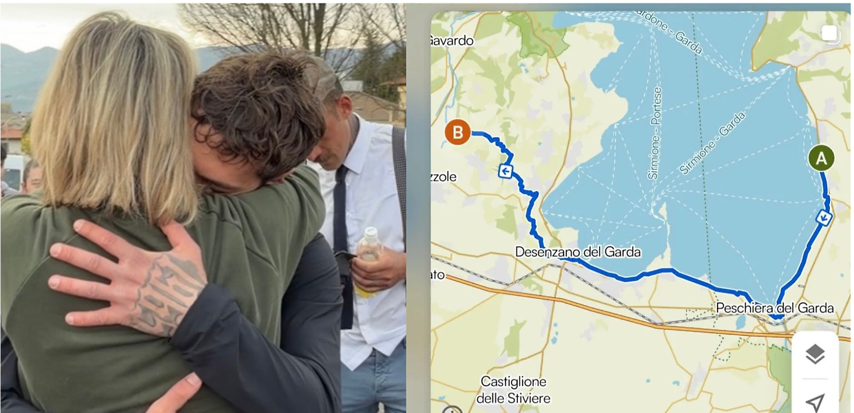 Nuovo album e 42 chilometri a piedi: Blanco torna a casa per consegnare il vinile alla madre