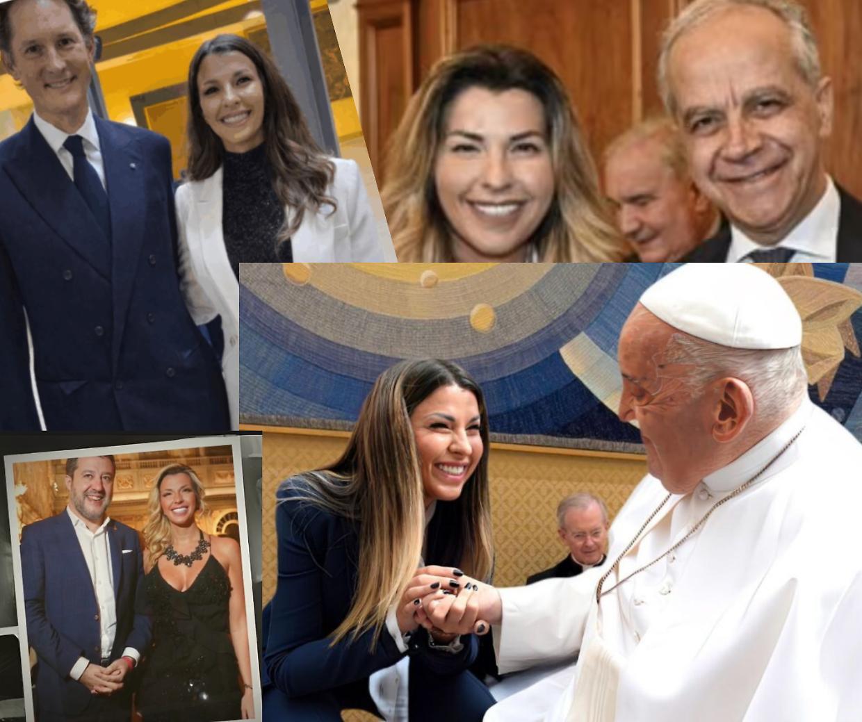 Selfie e potere: la mappa fotografica di Claudia Conte, tra Palazzo, Curia e spettacolo