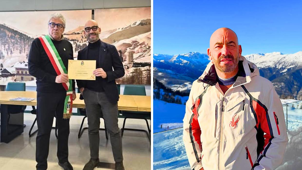 Il "nemico" dei No Vax cittadino onorario del Sestriere