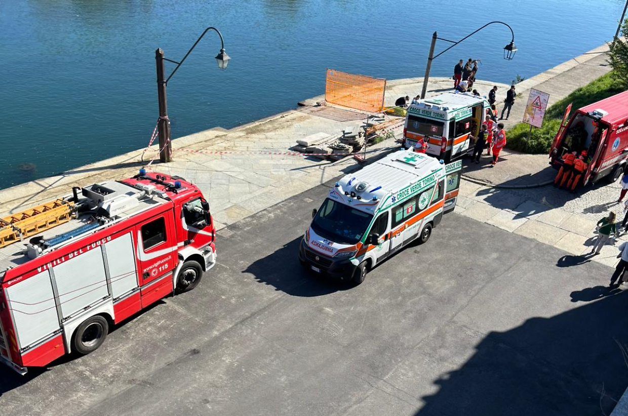 I soccorsi ai Murazzi