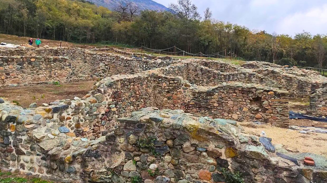 I resti della villa romana di Almese