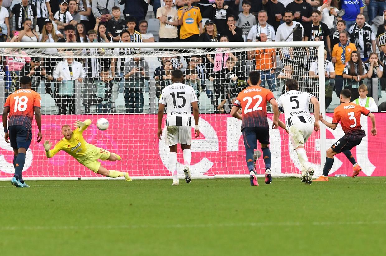 Juve, Pinsoglio e il bigliettino segreto consegnato a Di Michele prima del rigore: ecco cosa c'era scritto (FOTO) 