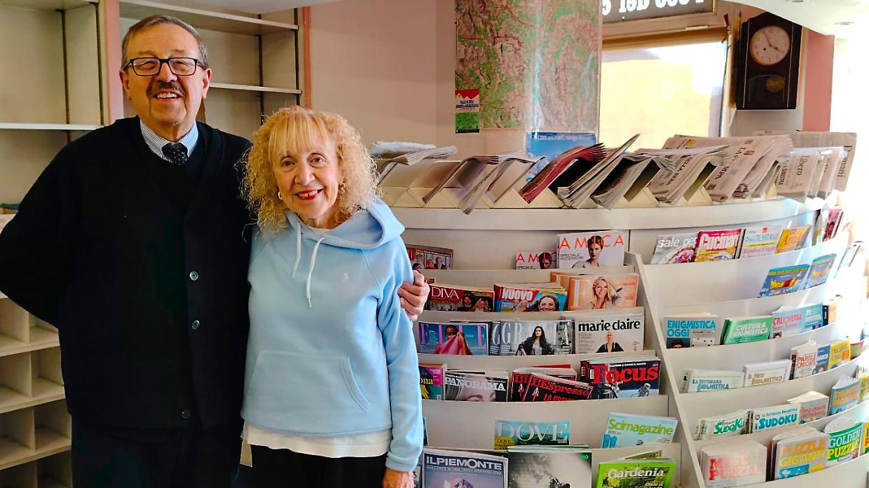 L'edicola del Sestriere chiude dopo 44 anni: &laquo;E' ora di goderci la pensione&raquo;