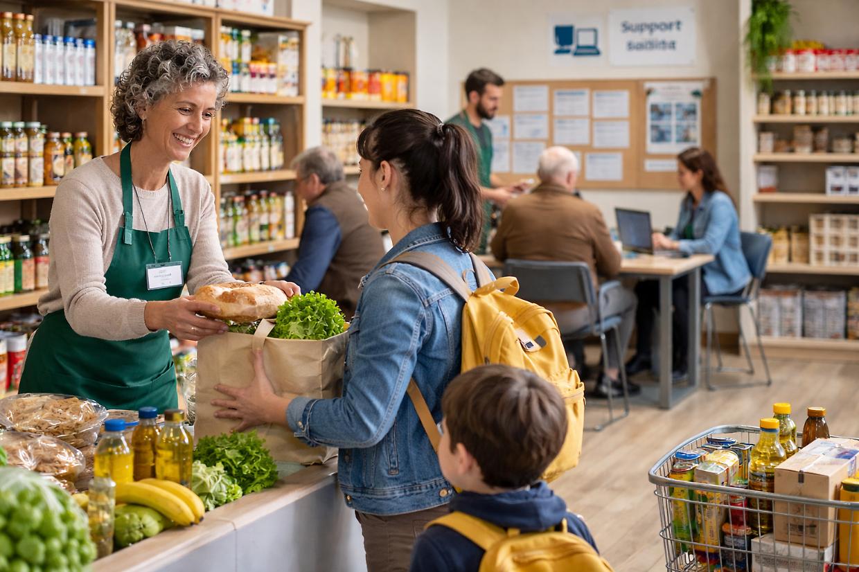 A Rivoli apre un nuovo emporio solidale