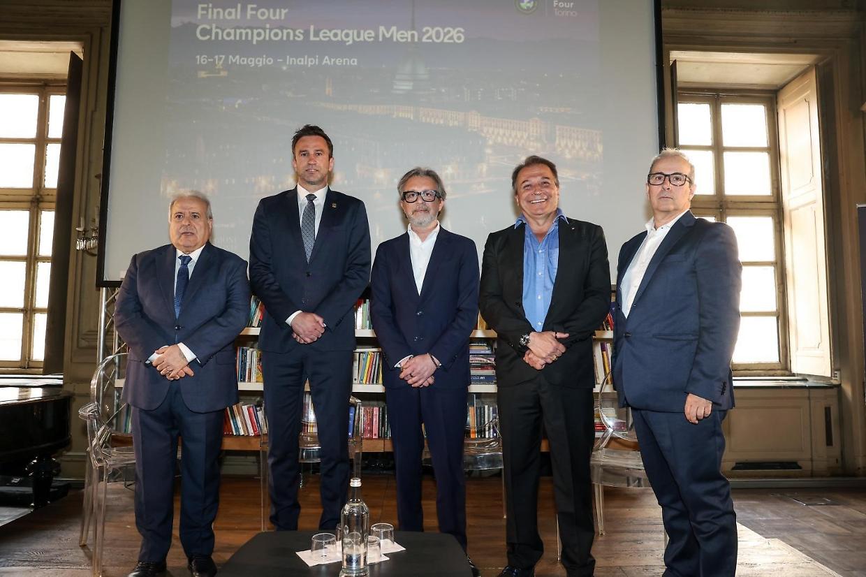 La Final Four di Champions League maschile alla Inalpi Arena, sar&agrave; Perugia contro il Resto d'Europa