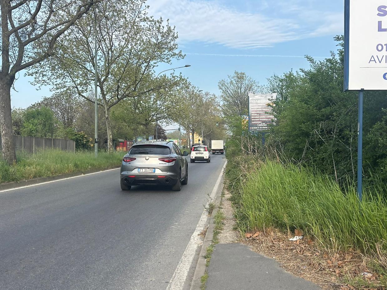 Da via Pianezza al carcere passando tra la giungla e i crateri in terra