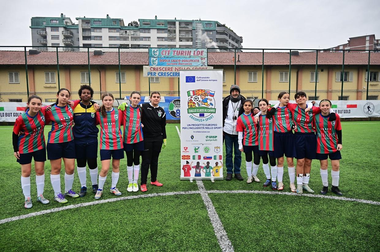 "Dalle classi al campo" il Cit Turin impegnato nella promozione del calcio femminile