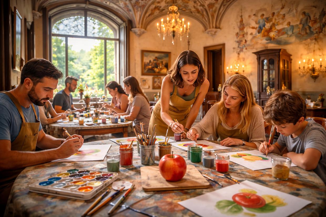 Una mela, un laboratorio
