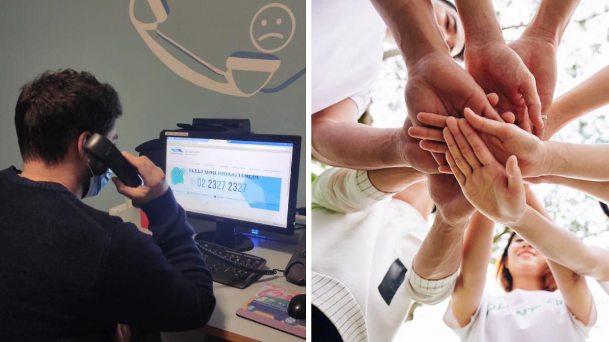 Solitudine e richieste d&rsquo;aiuto in aumento: oltre 102mila contatti a Telefono Amico Italia