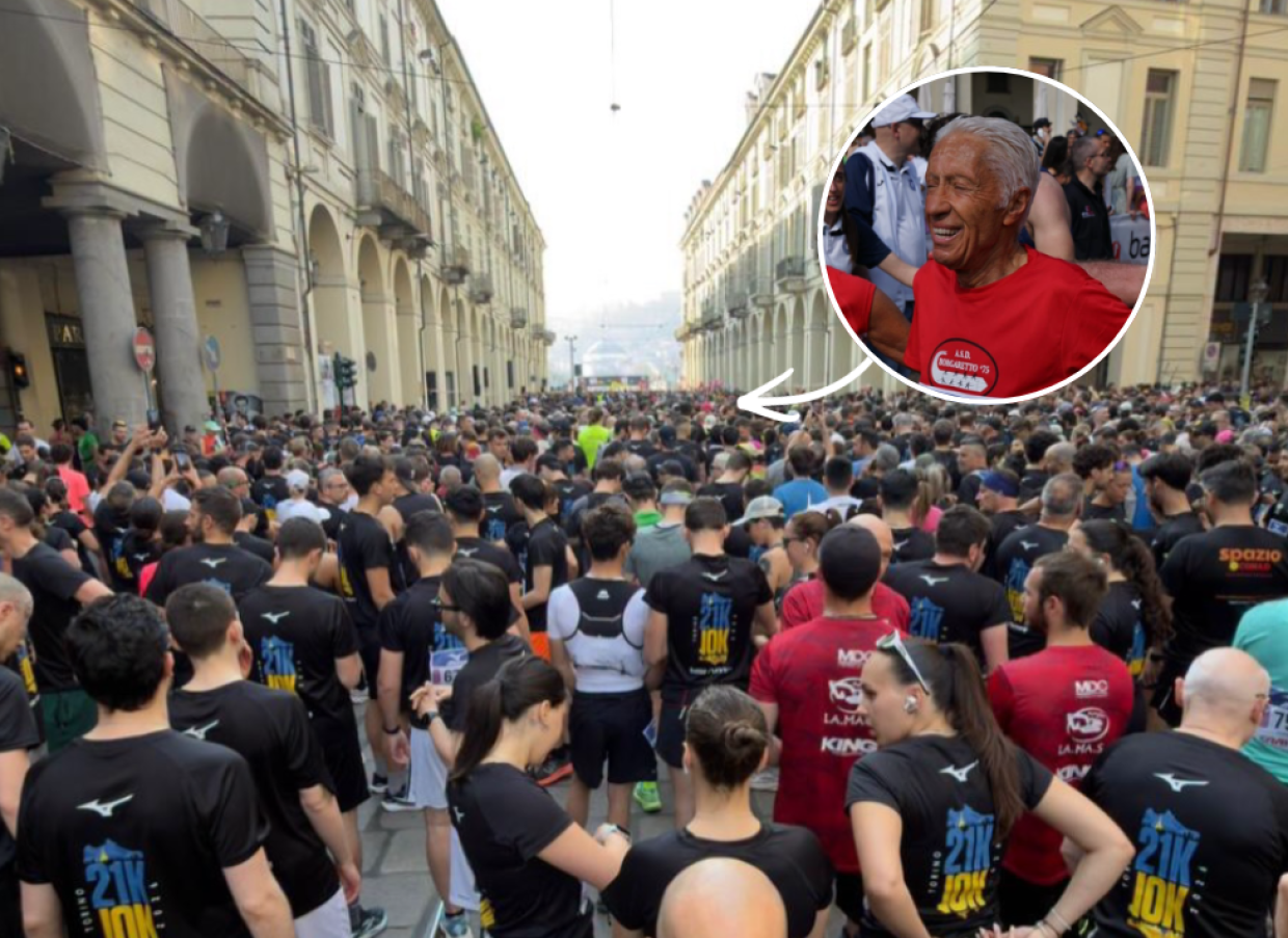 Ecco chi &egrave; il 90enne (torinese) da record.  E svela il suo segreto 