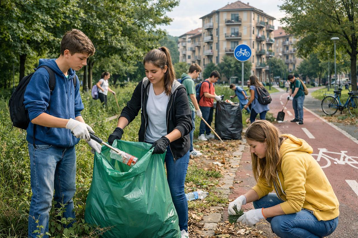 Parella, 800 studenti in azione per l&rsquo;ambiente nella Giornata della Terra
