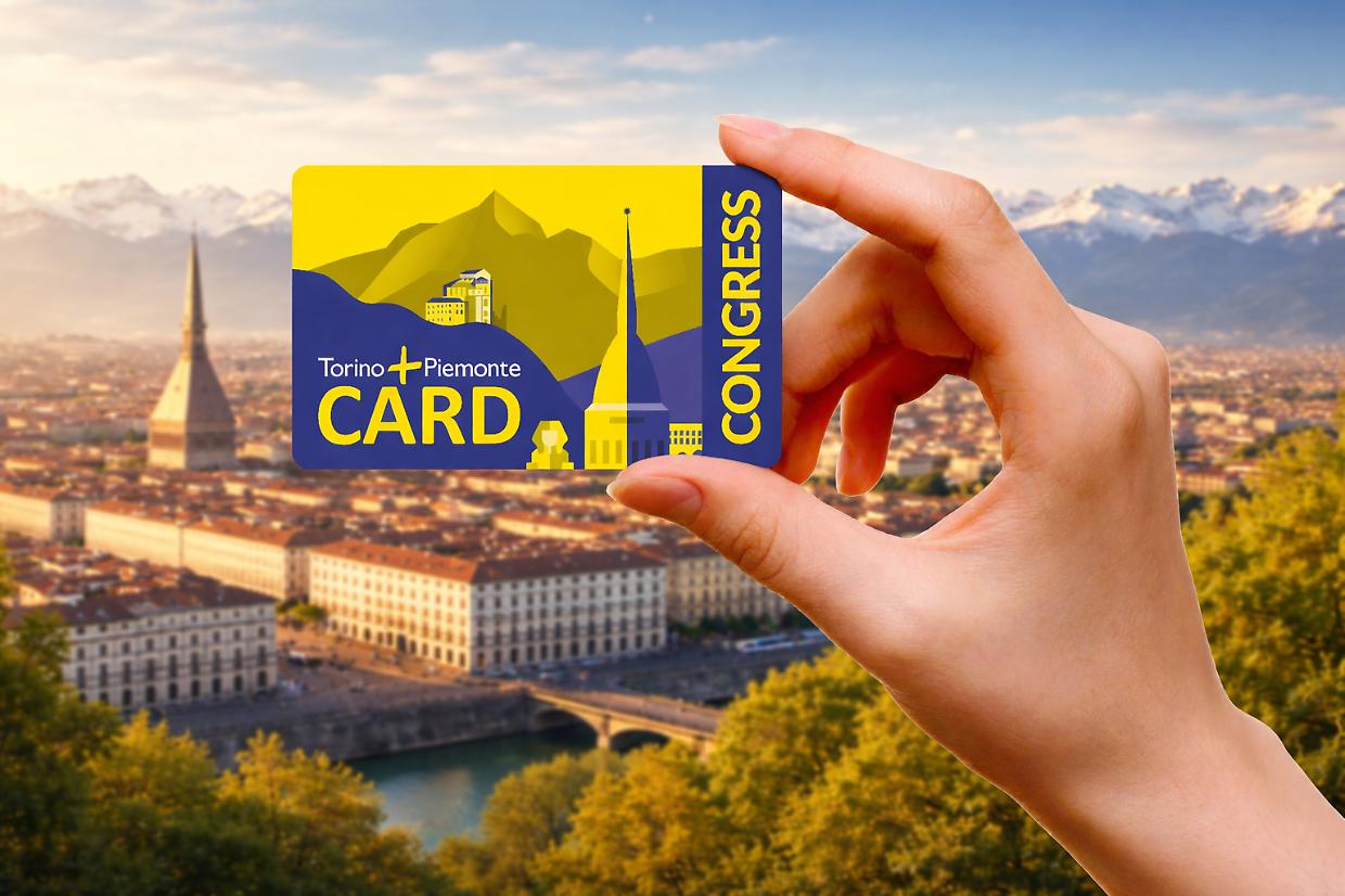 Torino lancia la nuova Torino+Piemonte Congress Card per i visitatori business