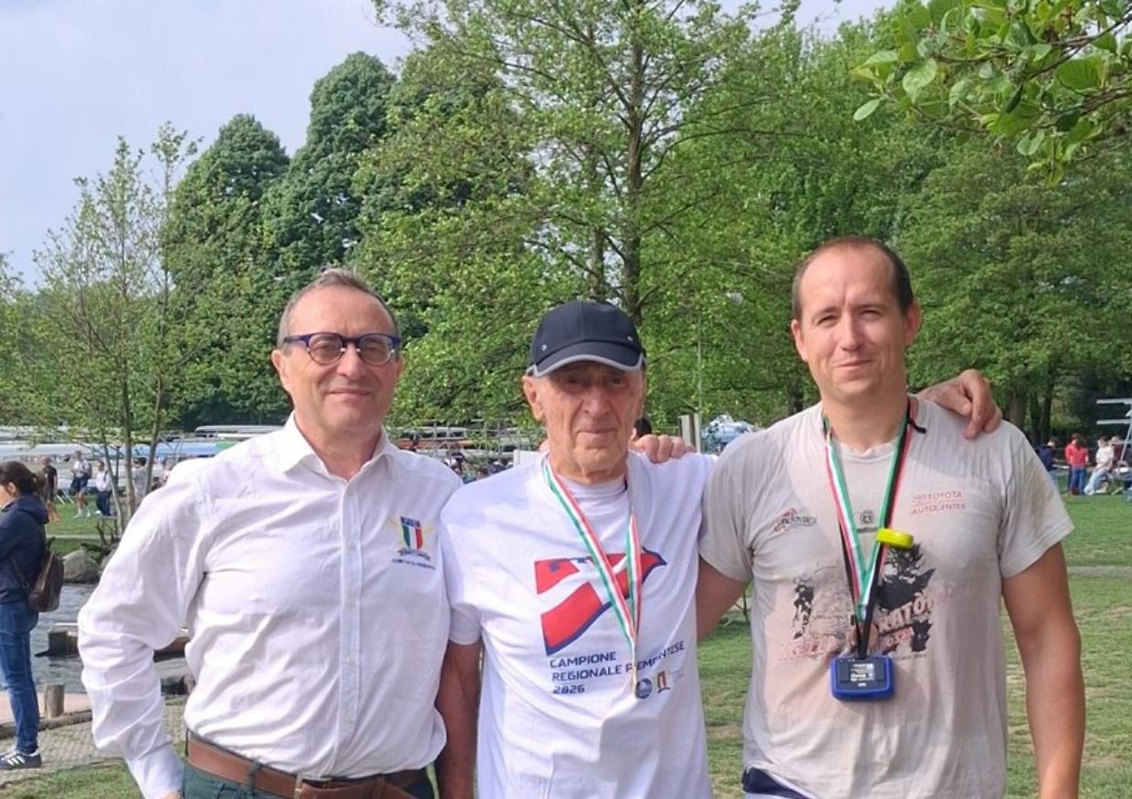 L'assalto dei novantenni, Giorgio Pellicelli risponde a Giuseppe Damato e batte i pi&ugrave; giovani ai Campionati Regionali di Candia