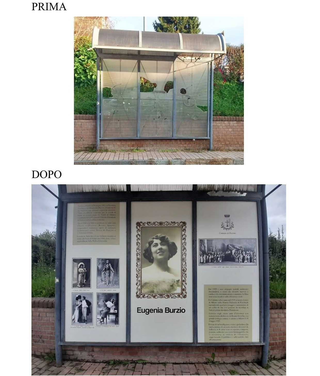 Poirino, le fermate del bus diventano &ldquo;libri&rdquo;