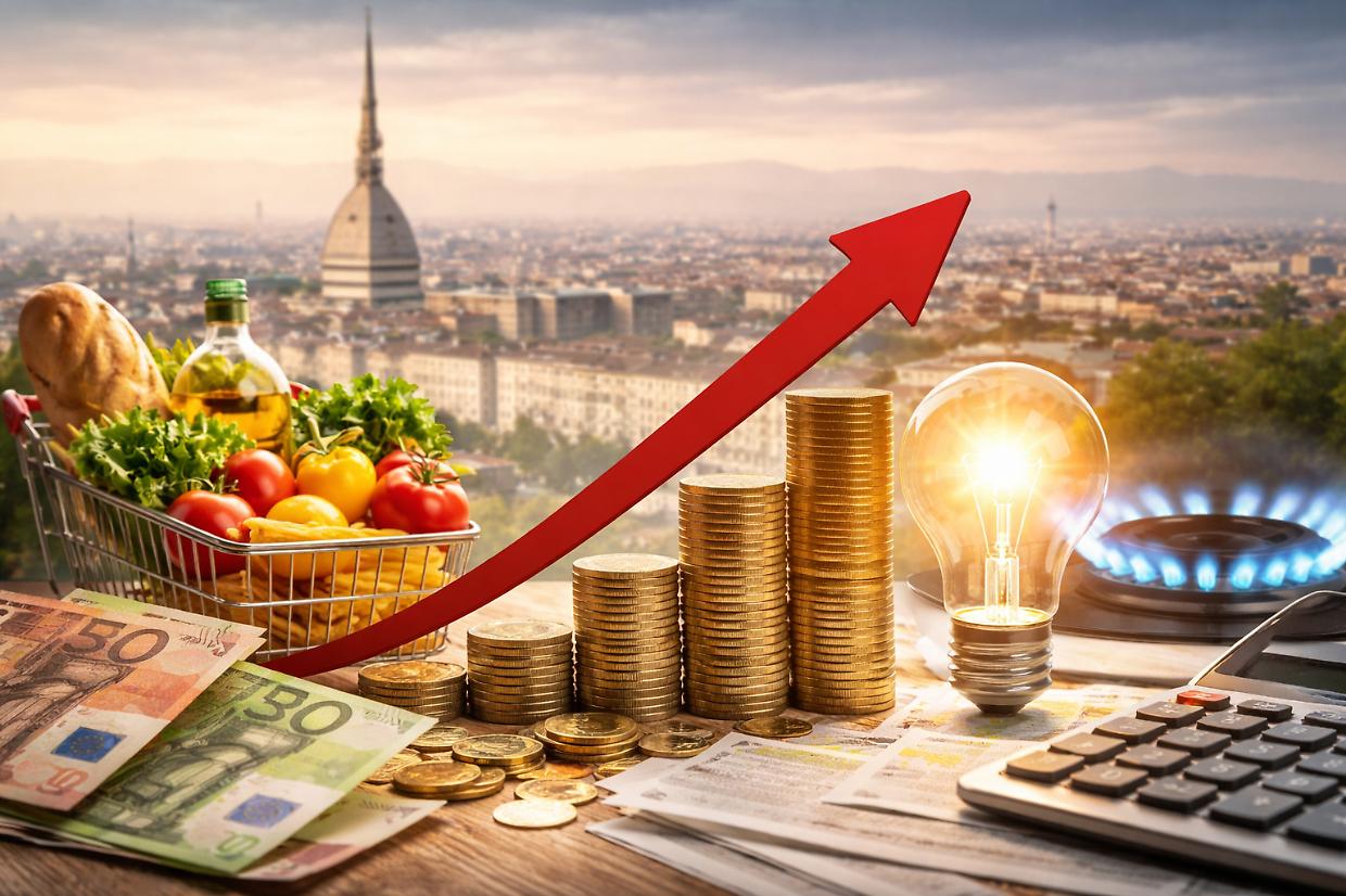 Prezzi in salita a Torino