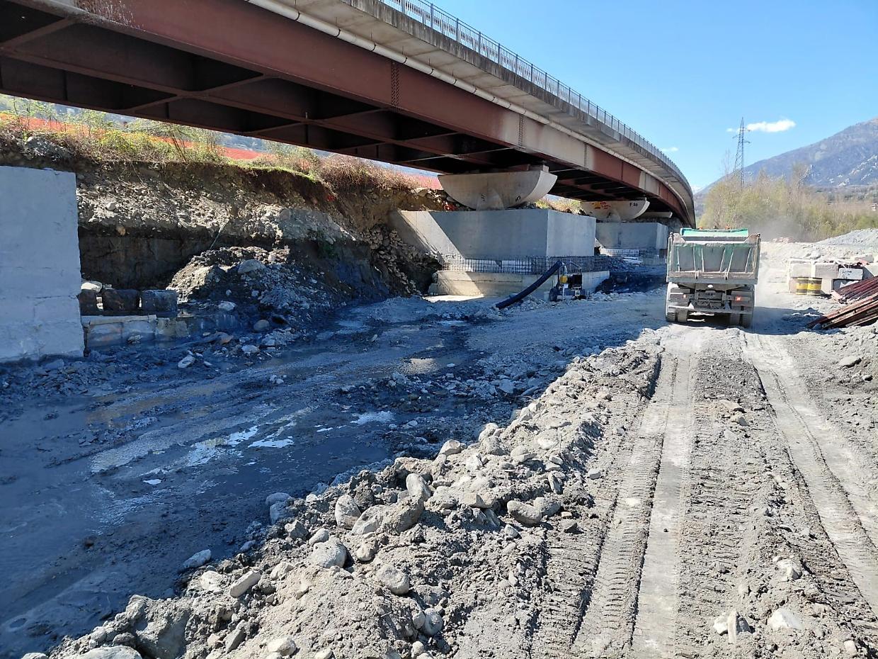 Viadotto sul Chisone, corsa contro l&rsquo;erosione: lavori in corso sulla Provinciale 23 al Sestriere