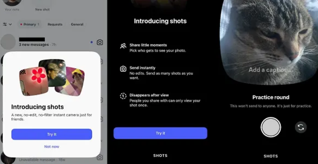 Instagram lancia Instants in Italia: scatti veri e senza filtri