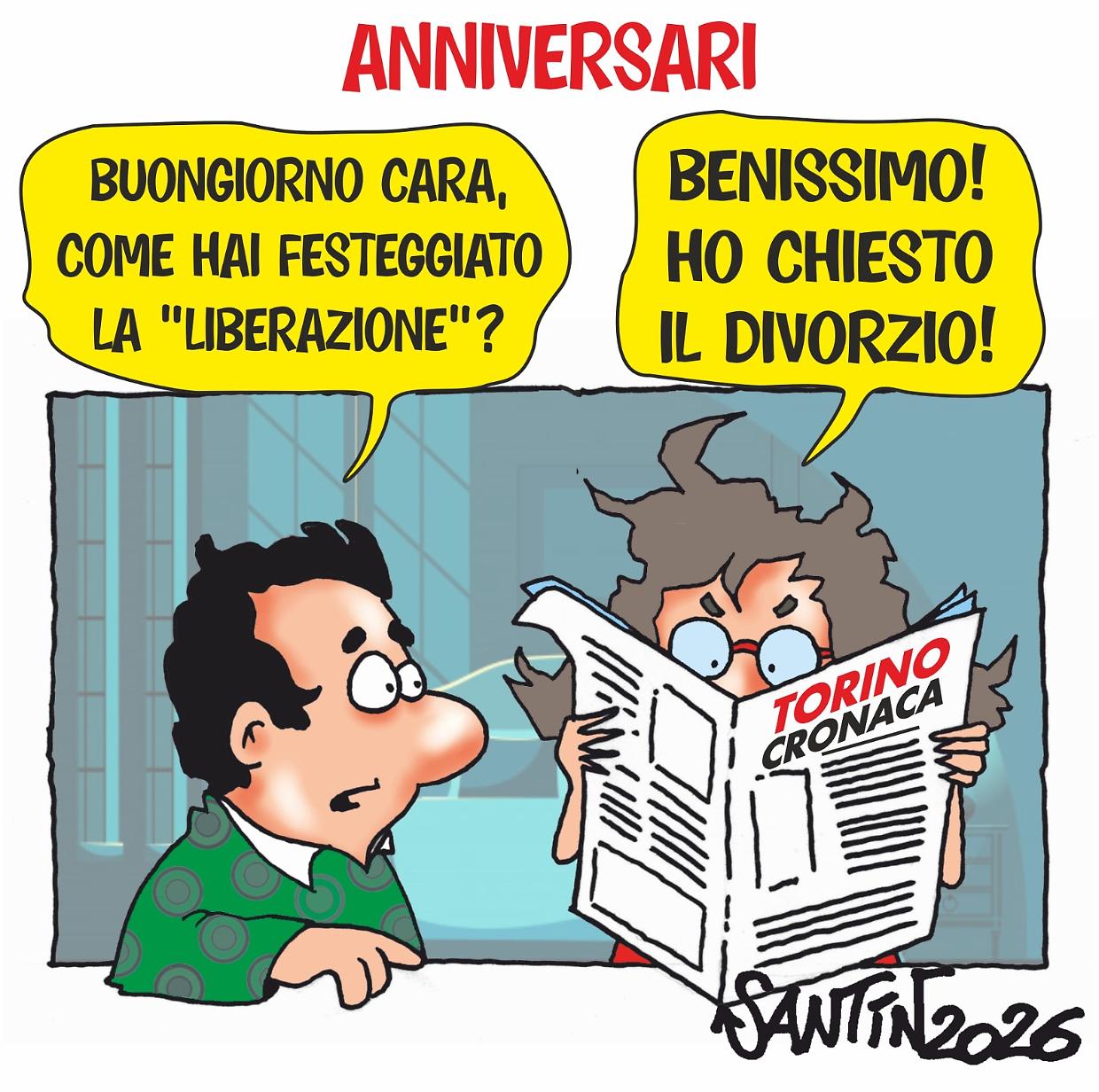 La vignetta del giorno - 25 aprile 2026