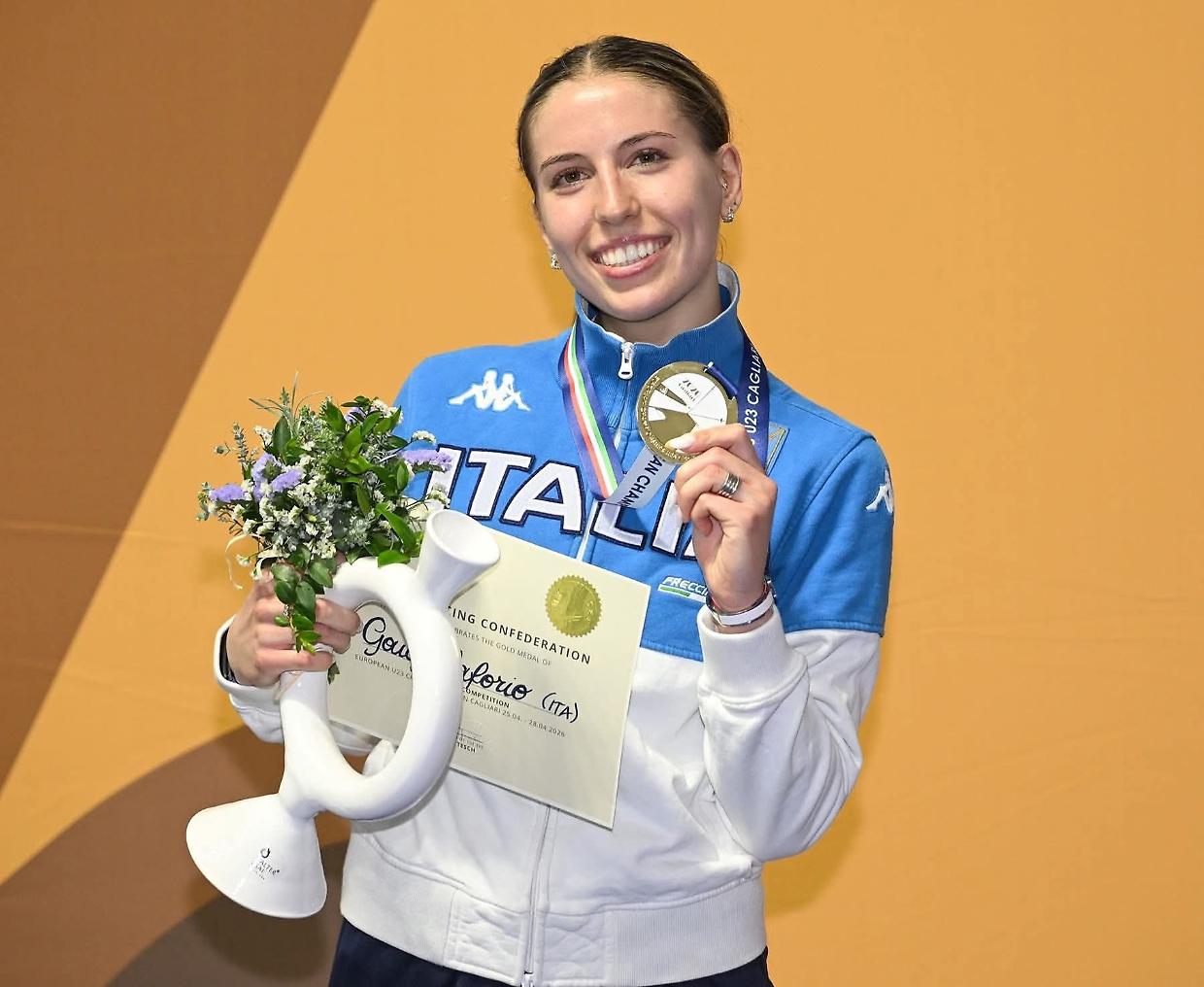 Gaia Caforio chiude la carriera Under 23 con un doppio titolo europeo da urlo a Cagliari