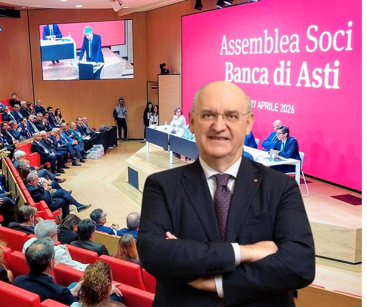 Banca di Asti, cambio al vertice tra numeri record e polemiche: Rasero presidente, Fiorini ad