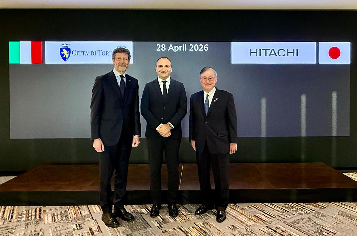 Lo Russo a Tokyo incontra Hitachi per la Linea Metro 2