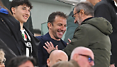 L'ex capitano della Juventus Alessandro Del Piero