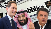 Quel triangolo fra Elkann, il principe e Renzi (che si sfila) per vendere Gedi: ecco cosa sappiamo
