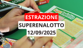 Estrazione Superenalotto: ecco i numeri vincenti di venerdì 12 settembre