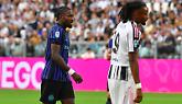I fratelli Thuram a segno in Juventus-Inter 4-3