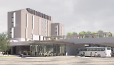 La nuova stazione nel rendering dello studio Picco