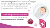 Virus respiratorio sinciziale, al via in Piemonte la campagna di immunizzazione per i più piccoli