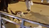 Auto contro pedone alla fermata del tram. Il video shock a Barriera