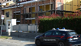 I carabinieri sul luogo dell'incidente